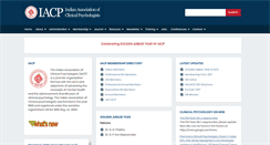 Desktop Screenshot of iacp.in