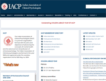 Tablet Screenshot of iacp.in